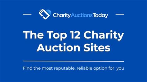 charity auctions online|12 Top Charity Online Auction Sites .